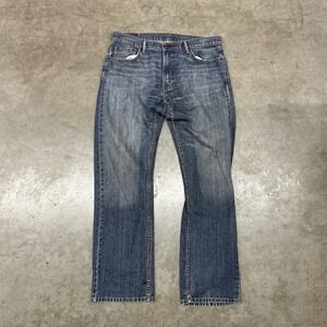 Levi's 559 Loose Straight Jeans Medium Wash Relaxed Fit Mens 36x34